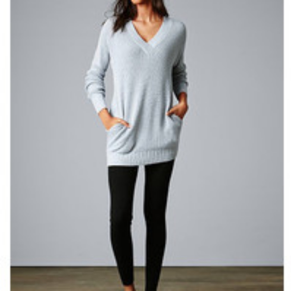 VS ribbed Kiss of Cashmere leggings